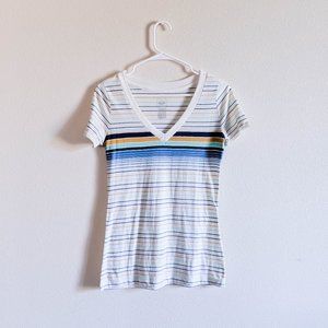 Mossimo Retro Striped Boyfriend Tee